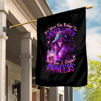 Witch Skull Garden Flag It's More Fun Being The Wicked Witch - Wonder Print Shop