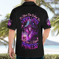 Witch Skull Hawaiian Shirt It's More Fun Being The Wicked Witch - Wonder Print Shop