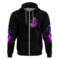 Witch Skull Hoodie It's More Fun Being The Wicked Witch - Wonder Print Shop