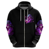 Witch Skull Hoodie It's More Fun Being The Wicked Witch - Wonder Print Shop