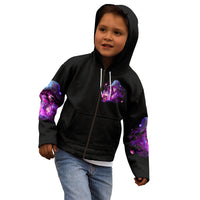 Witch Skull Kid Hoodie It's More Fun Being The Wicked Witch - Wonder Print Shop
