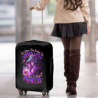 Witch Skull Luggage Cover It's More Fun Being The Wicked Witch - Wonder Print Shop