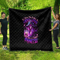 Witch Skull Quilt It's More Fun Being The Wicked Witch - Wonder Print Shop