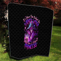 Witch Skull Quilt It's More Fun Being The Wicked Witch - Wonder Print Shop