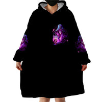 Witch Skull Wearable Blanket Hoodie It's More Fun Being The Wicked Witch - Wonder Print Shop