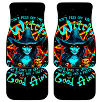 Witch Skull Car Mats Don't Pss Off The Witch - Wonder Print Shop