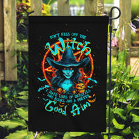 Witch Skull Garden Flag Don't Pss Off The Witch - Wonder Print Shop