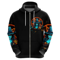 Witch Skull Hoodie Don't Pss Off The Witch - Wonder Print Shop