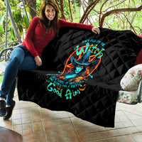 Witch Skull Quilt Don't Pss Off The Witch - Wonder Print Shop
