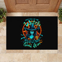 Witch Skull Rubber Doormat Don't Pss Off The Witch - Wonder Print Shop