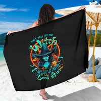 Witch Skull Sarong Don't Pss Off The Witch - Wonder Print Shop