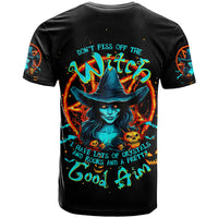 Witch Skull T Shirt Don't Pss Off The Witch - Wonder Print Shop