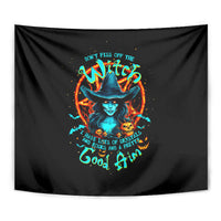 Witch Skull Tapestry Don't Pss Off The Witch - Wonder Print Shop