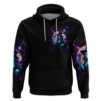 Witch Skull Hoodie Hello Darkness My Old Friend - Wonder Print Shop