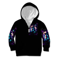 Witch Skull Kid Hoodie Hello Darkness My Old Friend - Wonder Print Shop