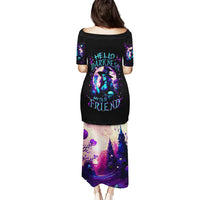 Witch Skull Puletasi Hello Darkness My Old Friend - Wonder Print Shop