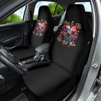 Couple Skull Car Seat Cover You & Me We Got This - Wonder Print Shop