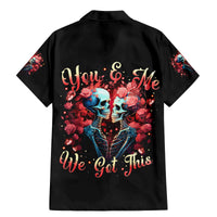 Couple Skull Family Matching Mermaid Dress and Hawaiian Shirt You & Me We Got This - Wonder Print Shop