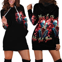 Couple Skull Hoodie Dress You & Me We Got This - Wonder Print Shop