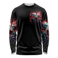 Couple Skull Long Sleeve Shirt You & Me We Got This - Wonder Print Shop