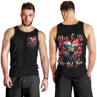 Couple Skull Men Tank Top You & Me We Got This - Wonder Print Shop