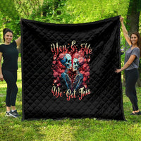 Couple Skull Quilt You & Me We Got This - Wonder Print Shop