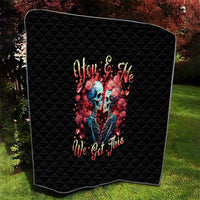 Couple Skull Quilt You & Me We Got This - Wonder Print Shop
