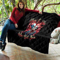 Couple Skull Quilt You & Me We Got This - Wonder Print Shop