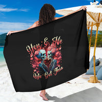 Couple Skull Sarong You & Me We Got This - Wonder Print Shop