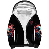 Couple Skull Sherpa Hoodie You & Me We Got This - Wonder Print Shop