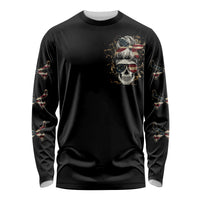 Girl Skull Long Sleeve Shirt Don't Try To Figured Me Out I Special Kind - Wonder Print Shop