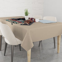Flower Skull Tablecloth Fresh Out Of Fuck - Wonder Print Shop