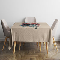 Flower Skull Tablecloth Fresh Out Of Fuck - Wonder Print Shop