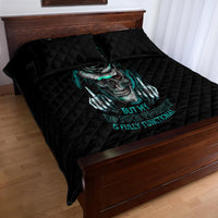 Rose Skull Quilt Bed Set Go Fuck Yourself Is Fully Functional - Wonder Print Shop