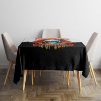 Flower Skull Tablecloth Don't Try To Figured Me Out I Special Kind Fire Flower - Wonder Print Shop