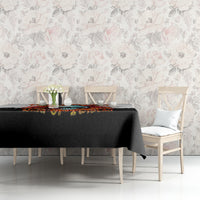 Flower Skull Tablecloth Don't Try To Figured Me Out I Special Kind Fire Flower - Wonder Print Shop