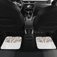 Girl Skull Car Mats I Sweet Girl Full Of Crazy - Wonder Print Shop