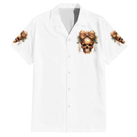 Girl Skull Hawaiian Shirt I Sweet Girl Full Of Crazy - Wonder Print Shop