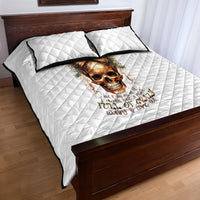 Girl Skull Quilt Bed Set I Sweet Girl Full Of Crazy - Wonder Print Shop