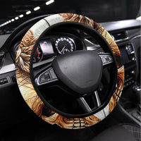 Girl Skull Steering Wheel Cover I Sweet Girl Full Of Crazy - Wonder Print Shop