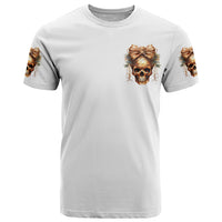 Devil Skull T Shirt I Never Alone My Demon With Me 24/7 - Wonder Print Shop