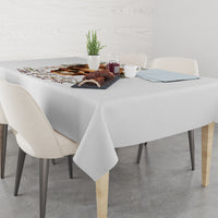 Girl Skull Tablecloth I Sweet Girl Full Of Crazy - Wonder Print Shop