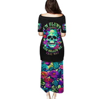 Devil Skull Puletasi It's Not How Crazy Iam But Enjoy It Make Me Dangerous - Wonder Print Shop