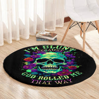 flower-skull-round-carpet-i-blunt-because-god-rolled-me-that-way