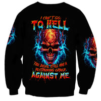 Dia De Los Muertos Skull Sweatshirt My Next Life I Want To Be Karma Fairy - Wonder Print Shop