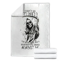 skull-reaper-blanket-i-cant-go-to-hell-devil-restrainning-order-against-me