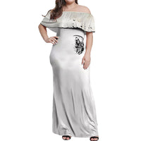 Fairy Skull Off Shoulder Maxi Dress My Next Life I Want To Be Karma Fairy - Wonder Print Shop