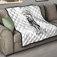 Skull Reaper Quilt I Can't Go To Hell Devil Restrainning Order Against Me - Wonder Print Shop