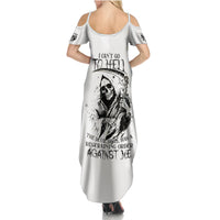 Fairy Skull Summer Maxi Dress My Next Life I Want To Be Karma Fairy - Wonder Print Shop