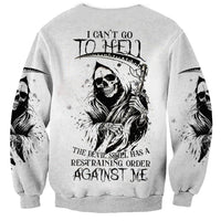 Fairy Skull Sweatshirt My Next Life I Want To Be Karma Fairy - Wonder Print Shop